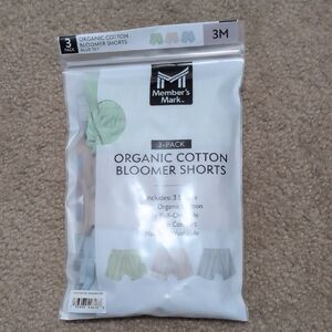 Organic Cotton Bloomer Shorts 3M